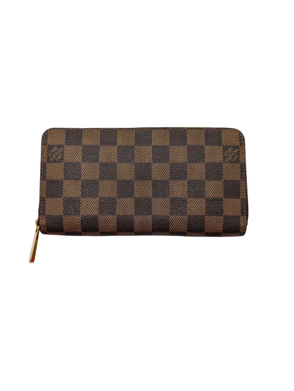 Louis Vuitton Damier Ebene Zippy Long Wallet